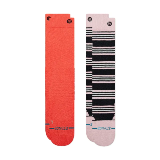 Stance Trailblazer strømper coral 2-pak medium støtte