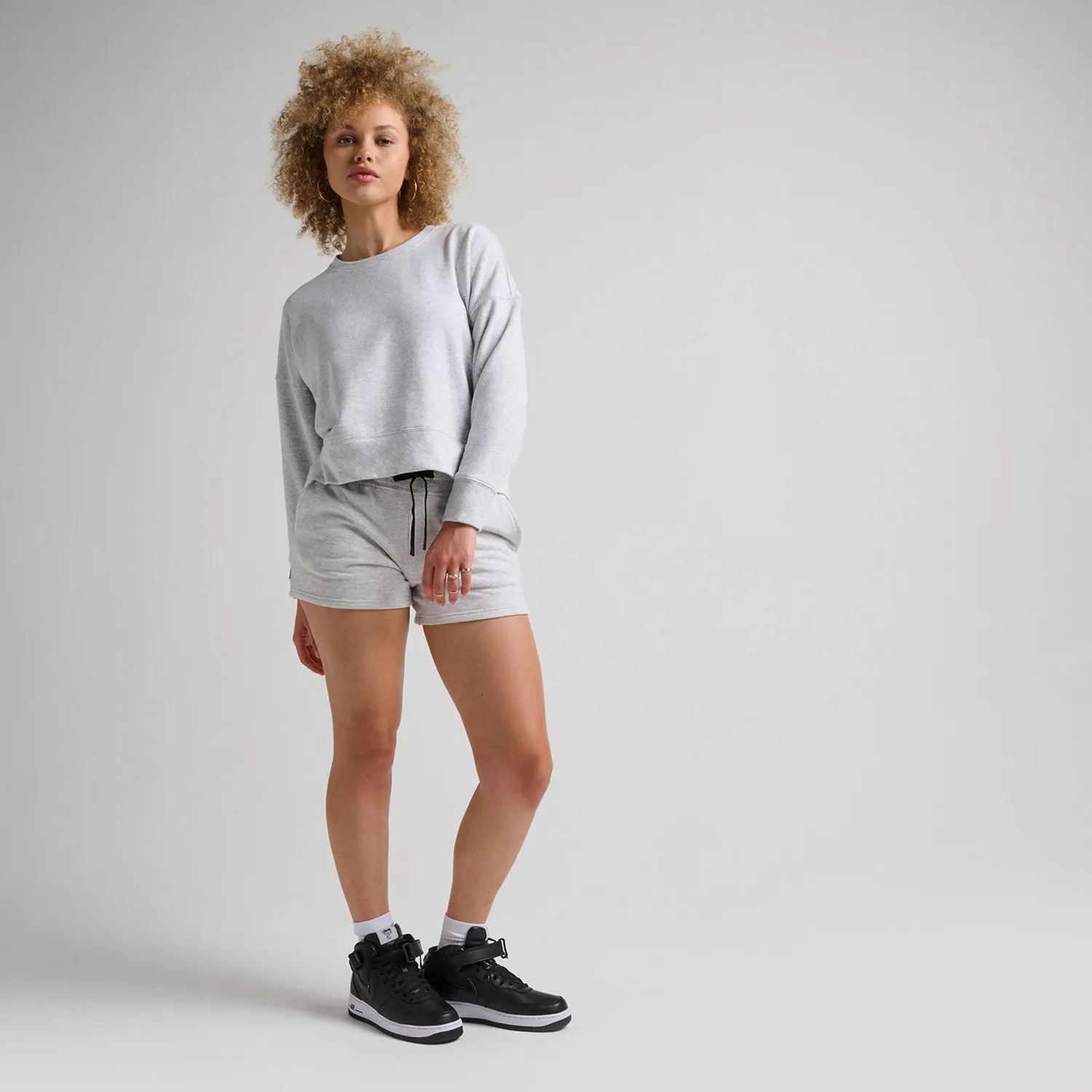 Stance Shelter Crew sweatshirt heather stone – dame