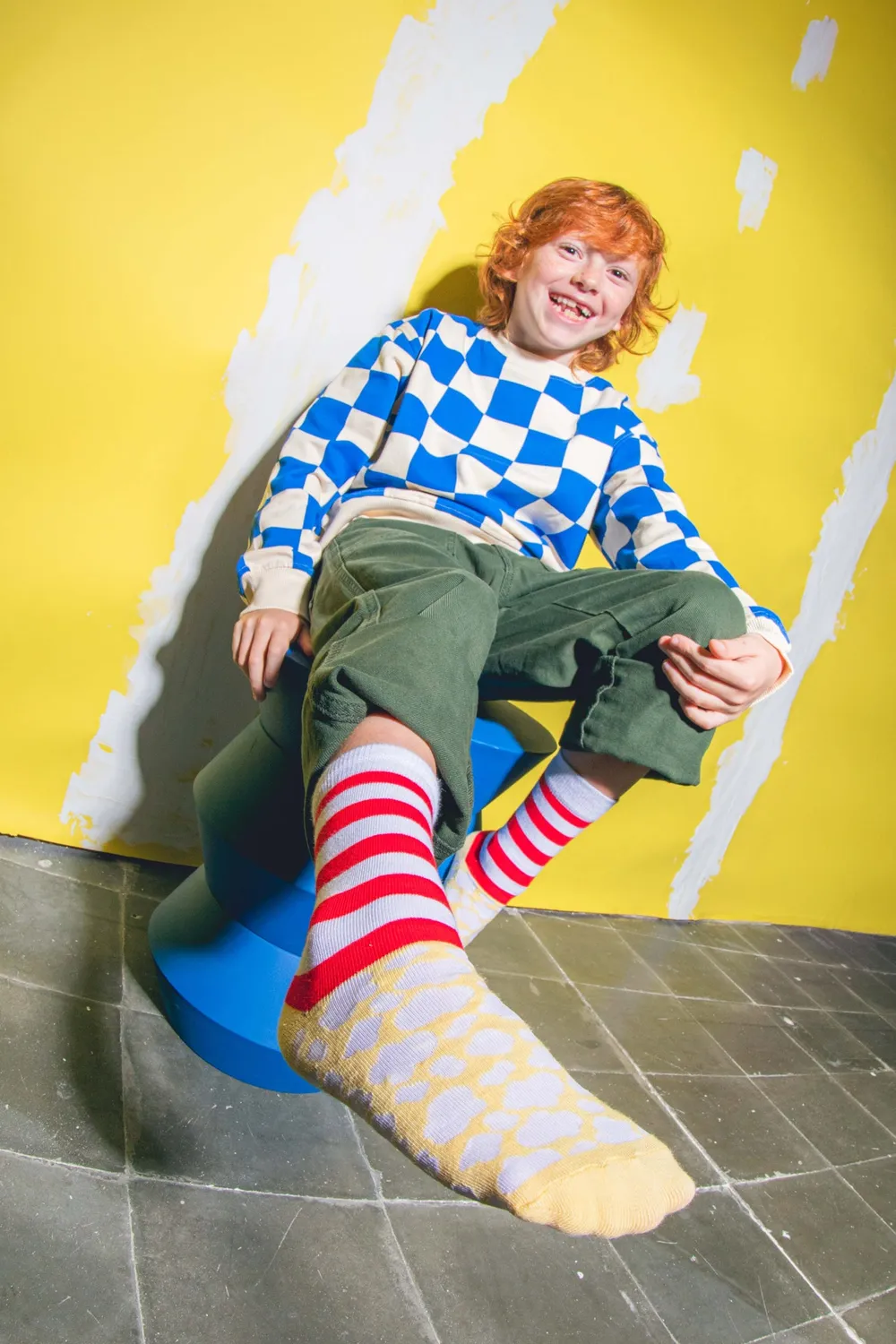 Eat My Socks Popcorn Kids sokker 1 par bomuld