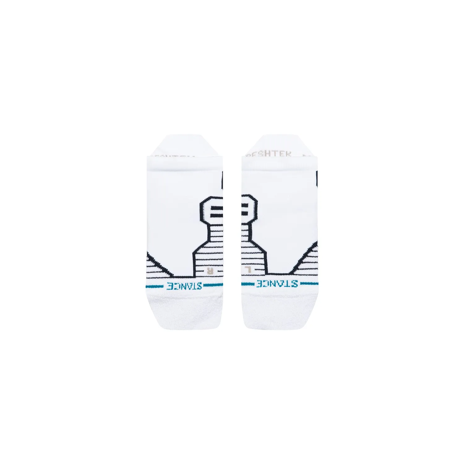 Stance Golf Mid Tab sokker hvid nylon