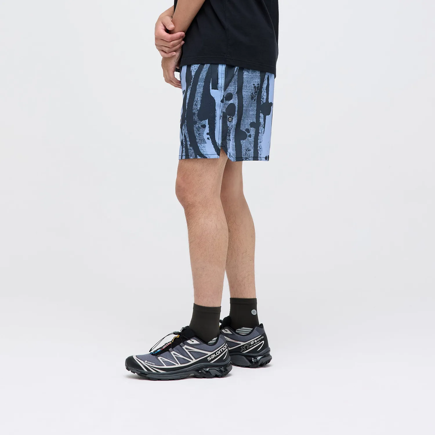 Stance Complex Hybrid 5" shorts Stone Blue stretch
