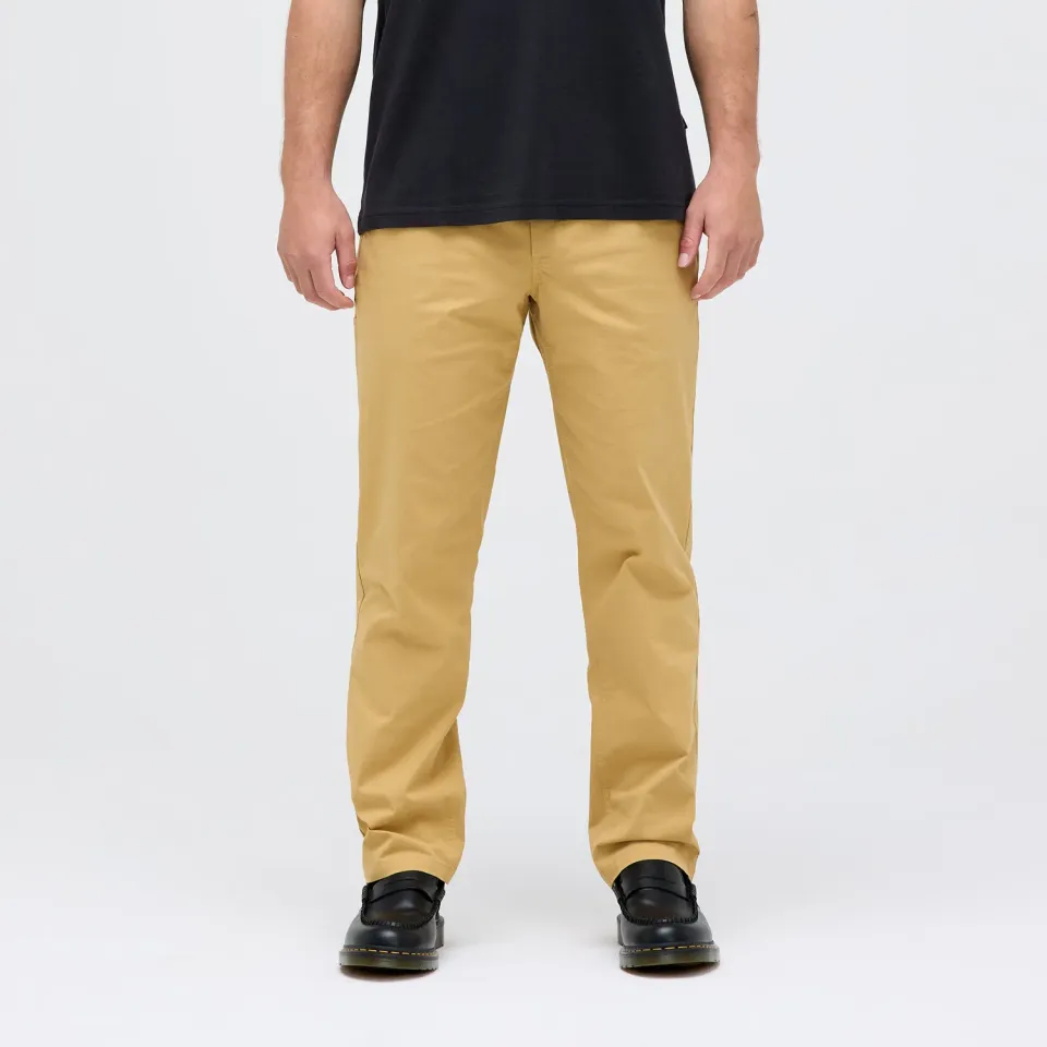 Stance Compound bukser khaki S – FreshTek regular fit
