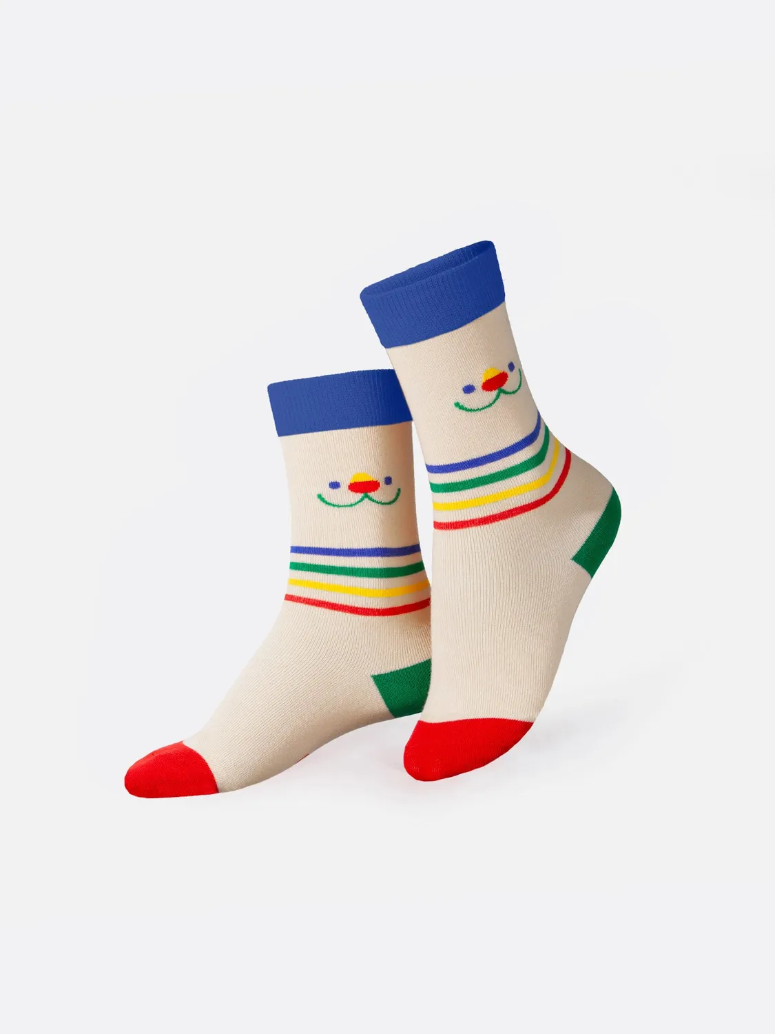 Eat My Socks Jolly Bear børnestrømper bjørn bomuld