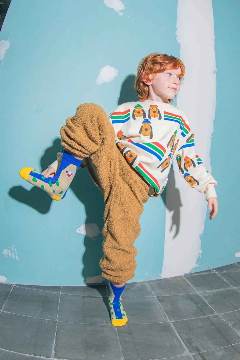 Eat My Socks Happy Dog børnesokker 1 par