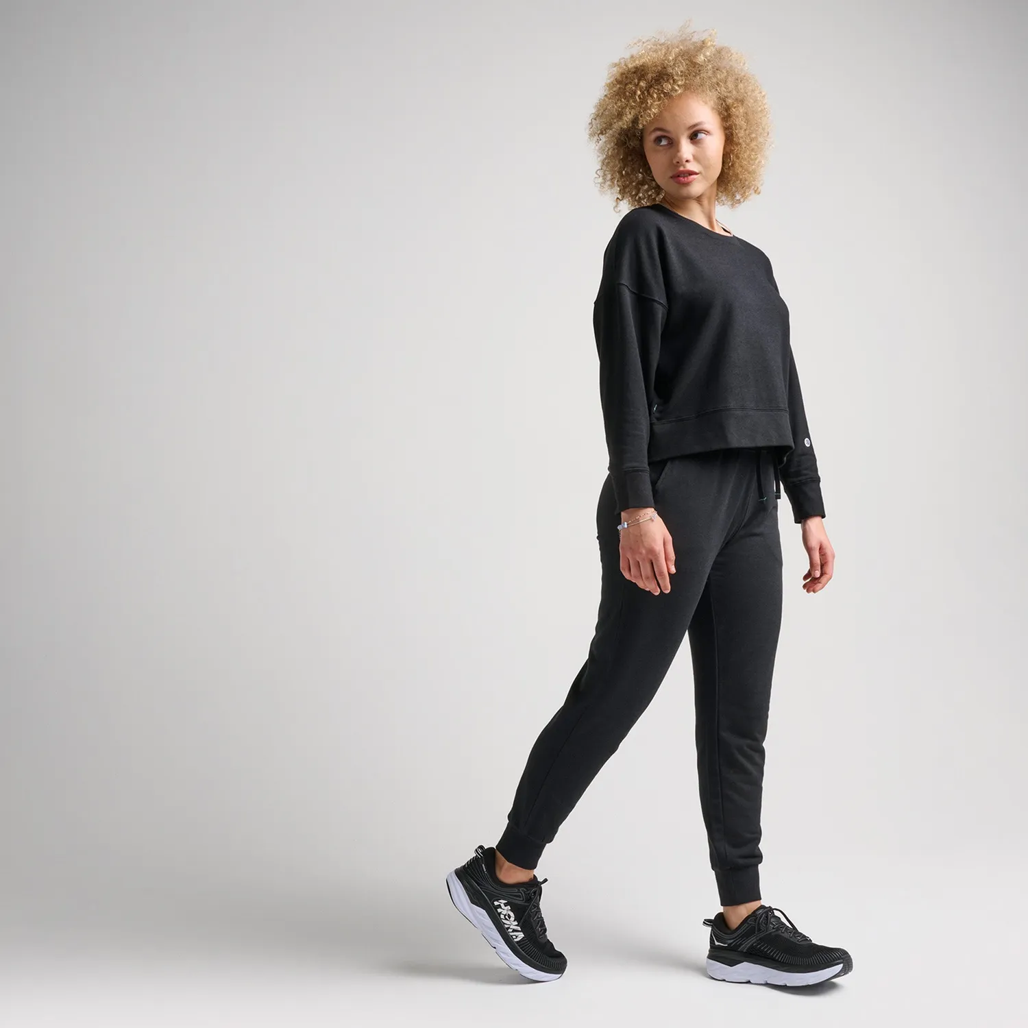 Stance Shelter Crew sweatshirt sort boxy fit