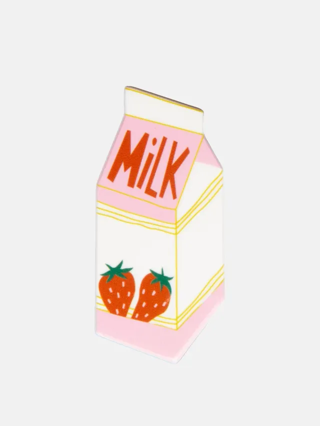 Eat My Socks Strawberry Milk hårklemme acetat