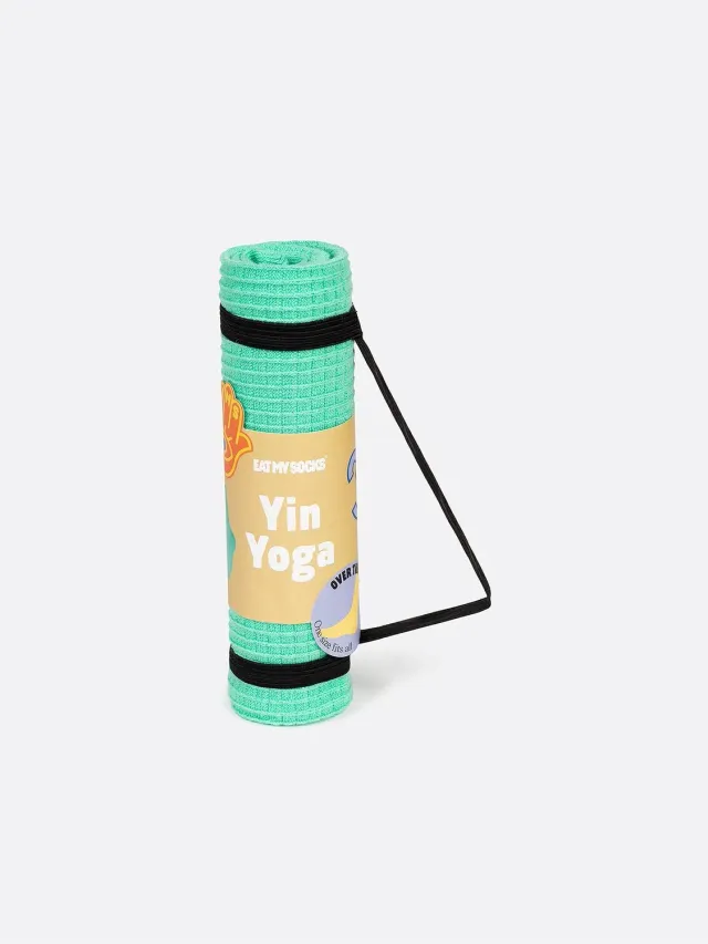 Eat My Socks Yin Yoga Green sokker grøn bomuld