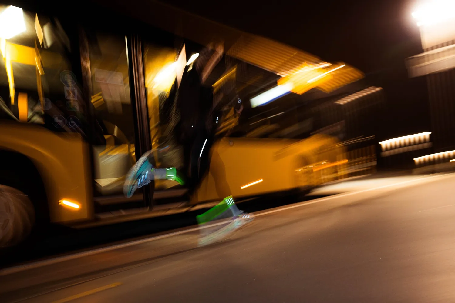 Incylence High-Viz V3 løbestrømper green refleks
