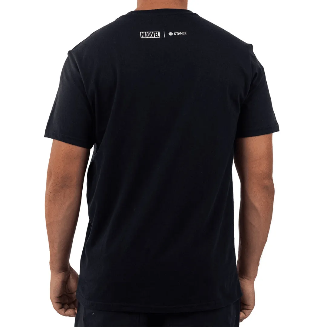 Stance Marvel Tee T-shirt sort bomuld