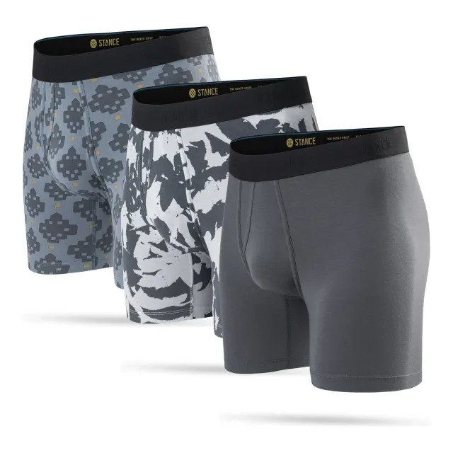 Stance Wholester Seasonal boxershorts 3-pak blå åndbar