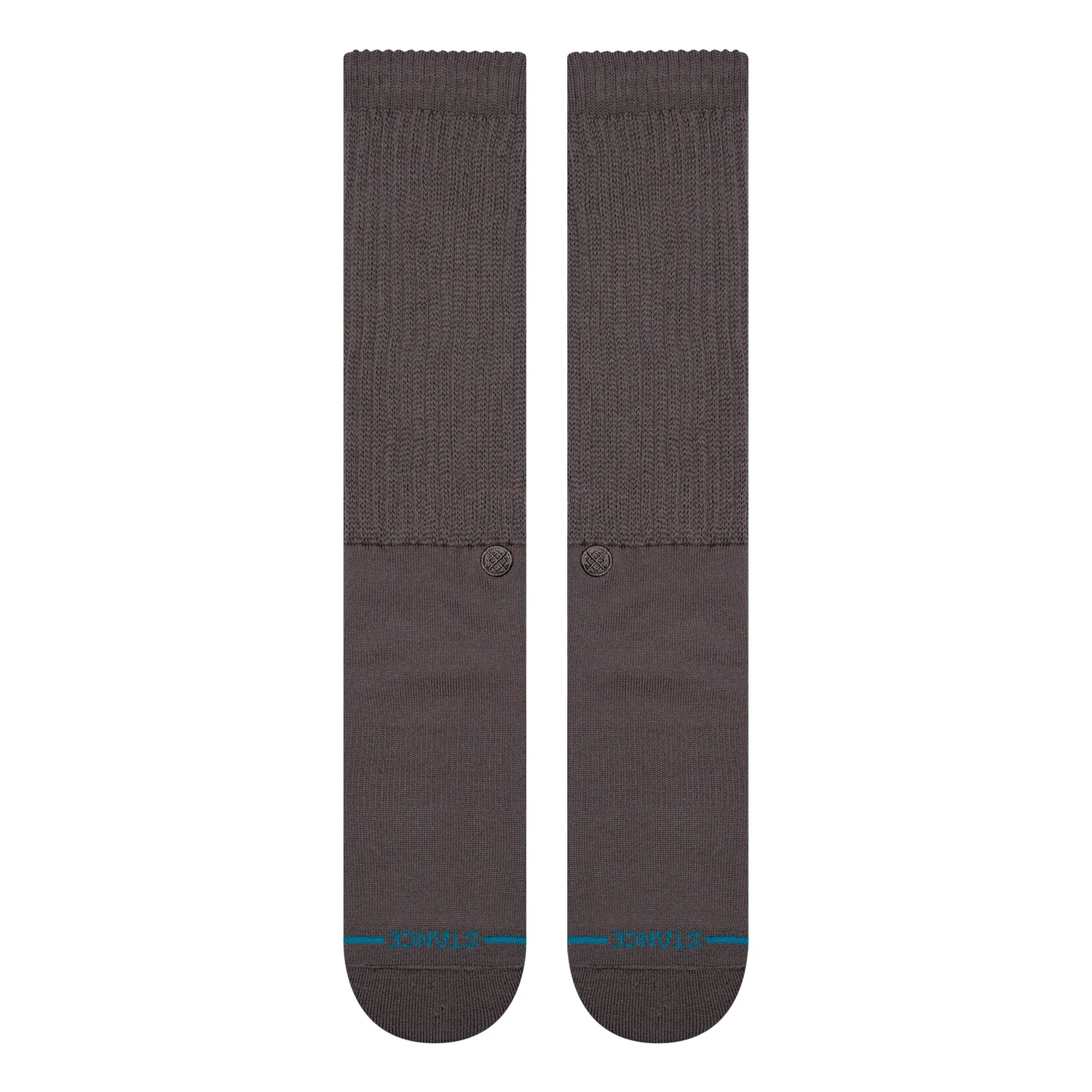 Stance Icon Slouch crewsokker charcoal medium