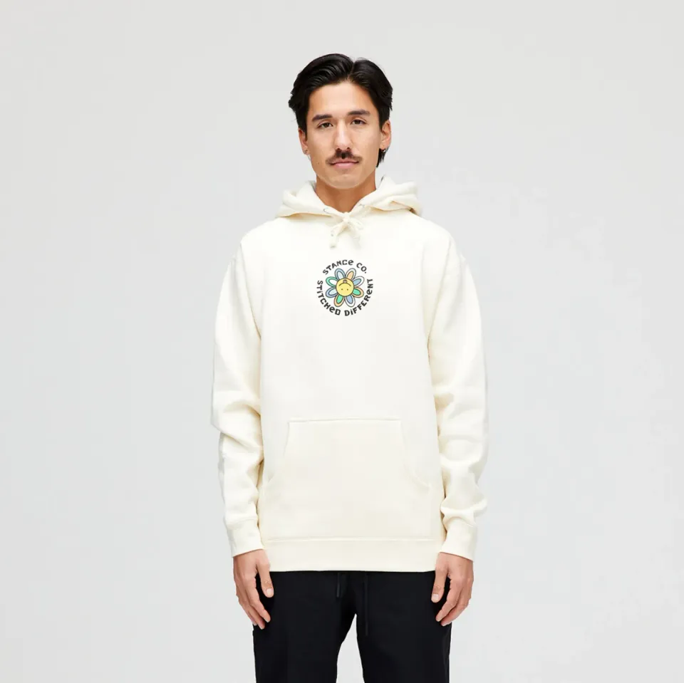 Stance Floral Punch hoodie Bone bomuld
