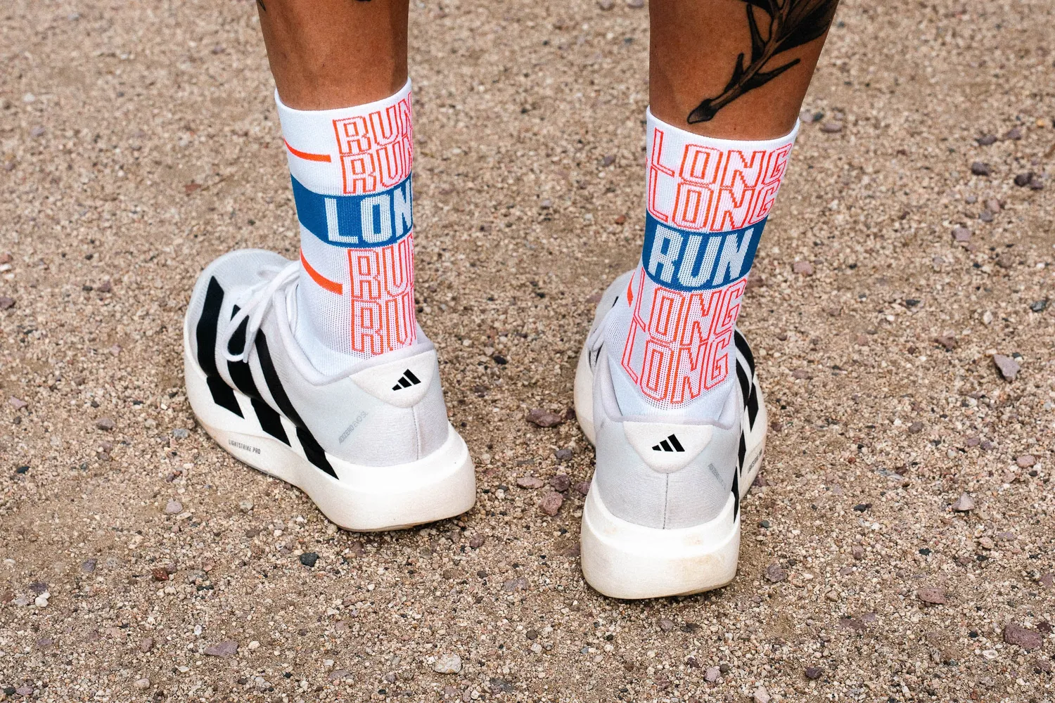 Incylence Running Long Run løbestrømper motto åndbare