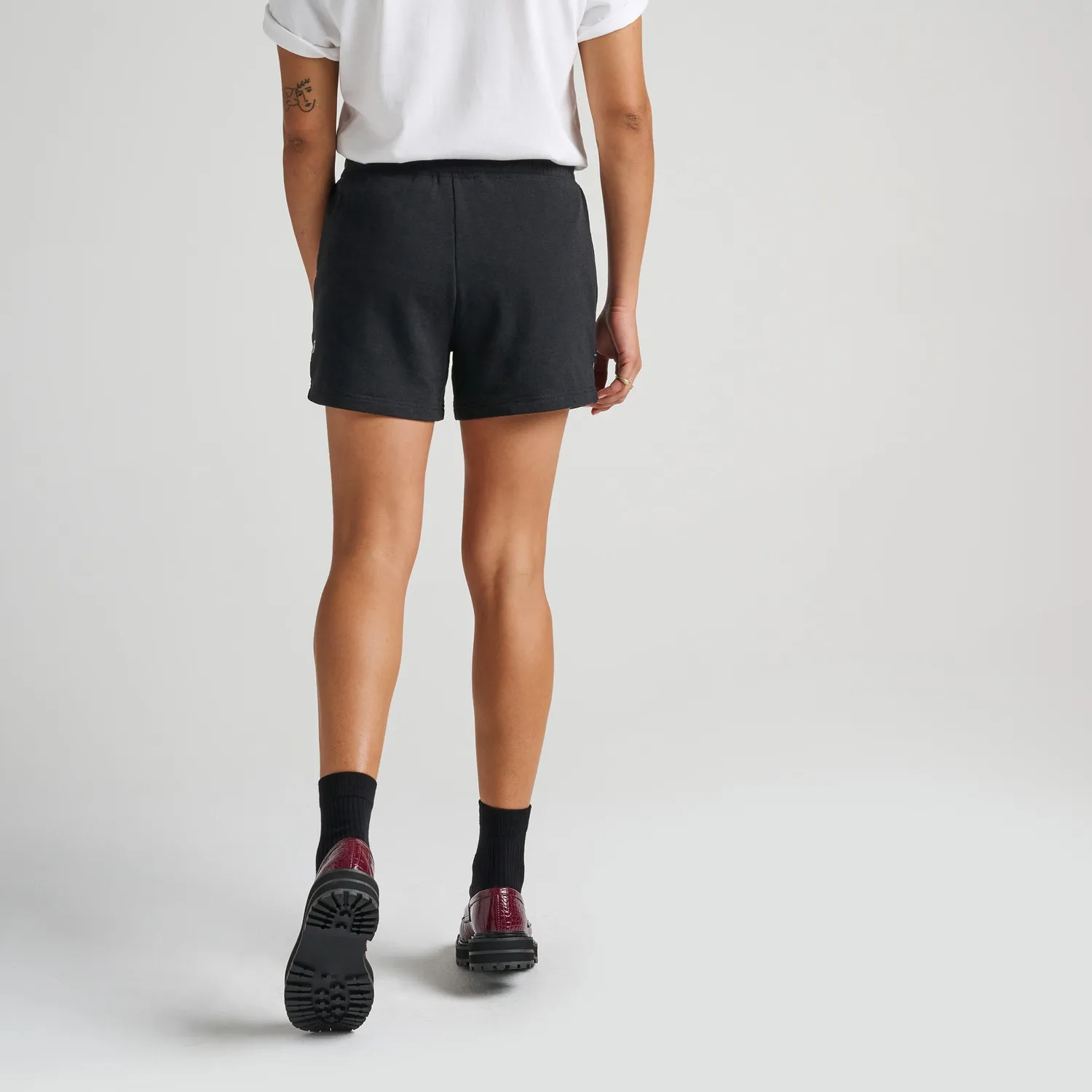 Stance Shelter shorts Black blød fleece