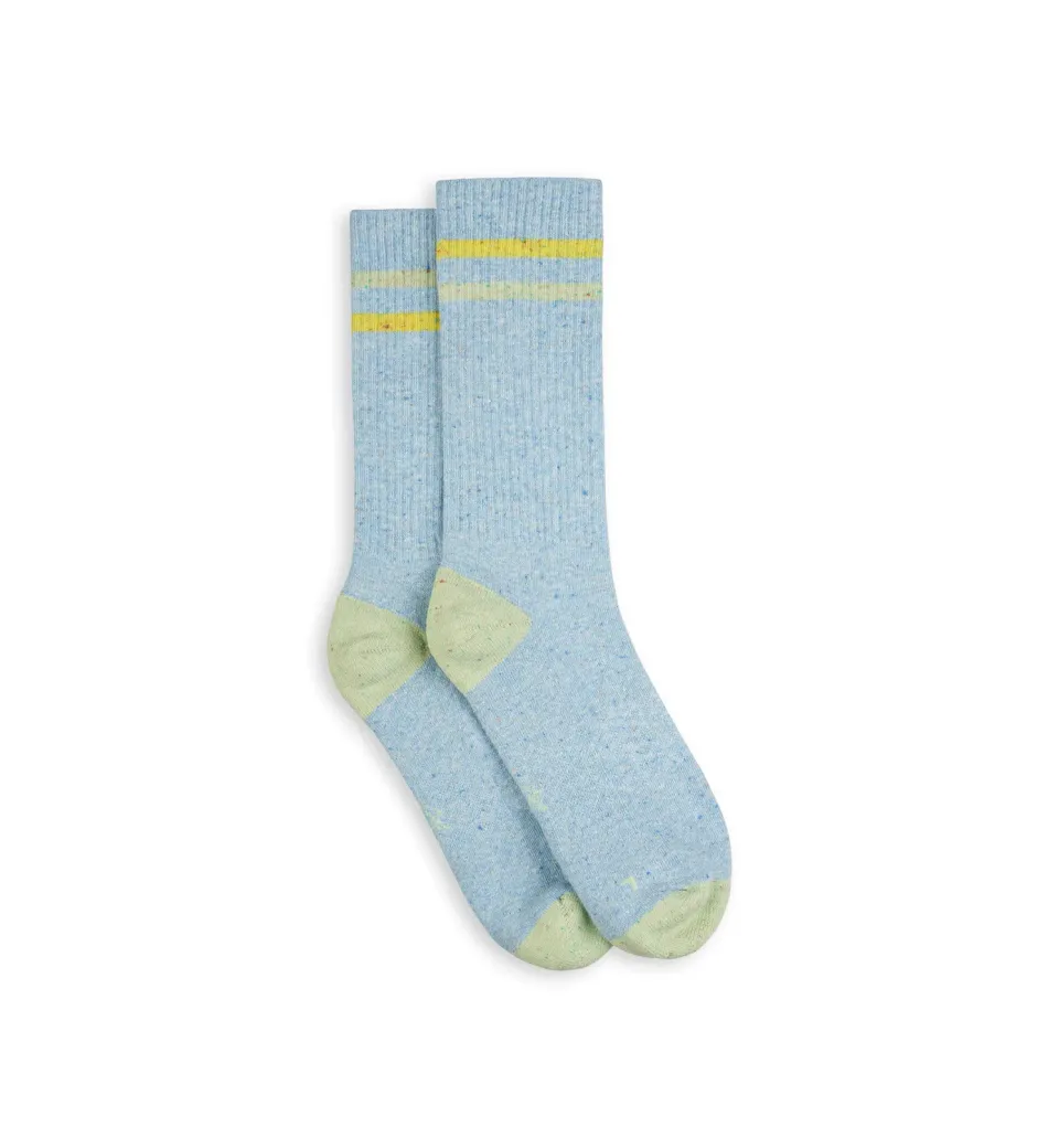 Incylence Lifestyle One Sky Blue Green sokker bomuld
