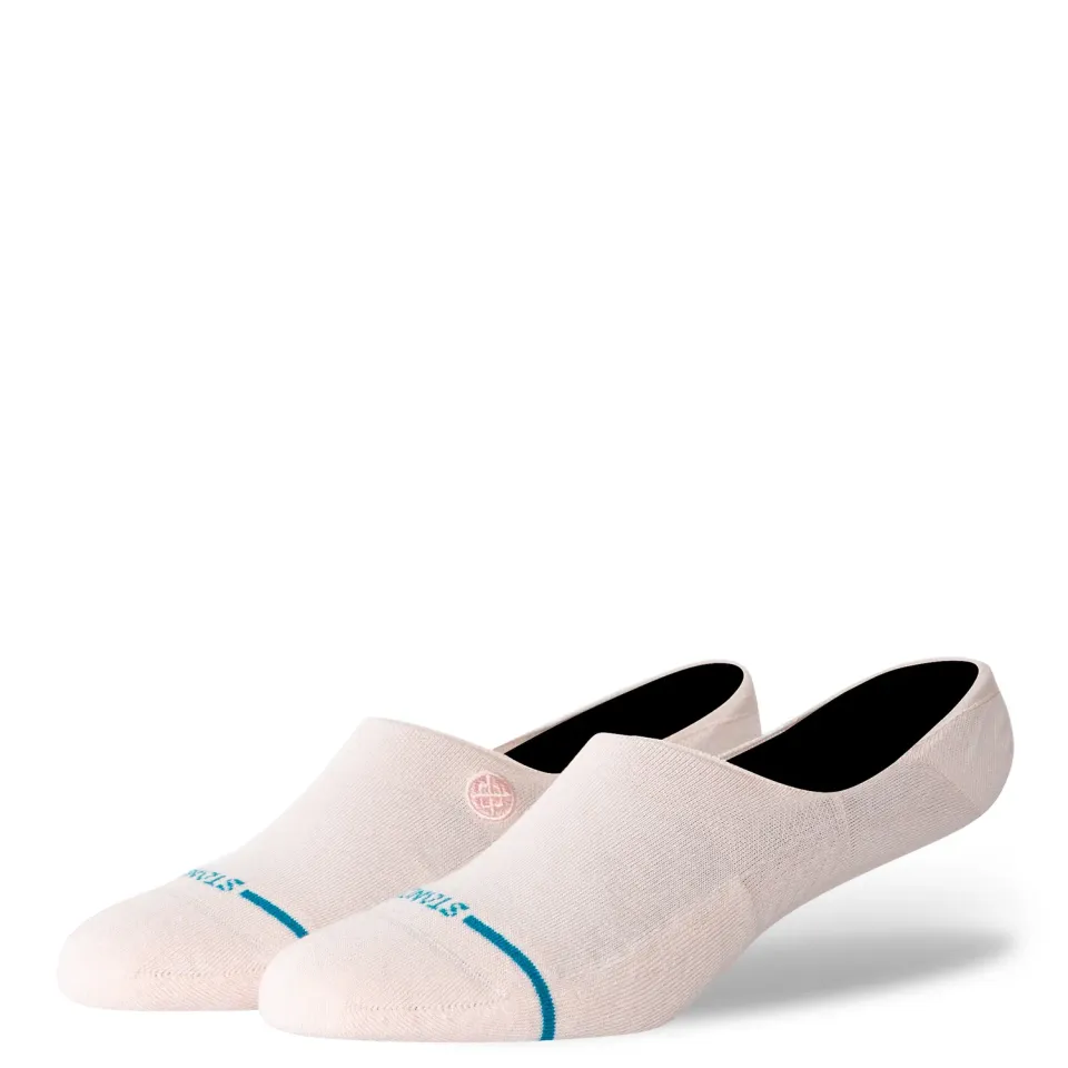 Stance Icon No Show usynlige sokker pink bomuld