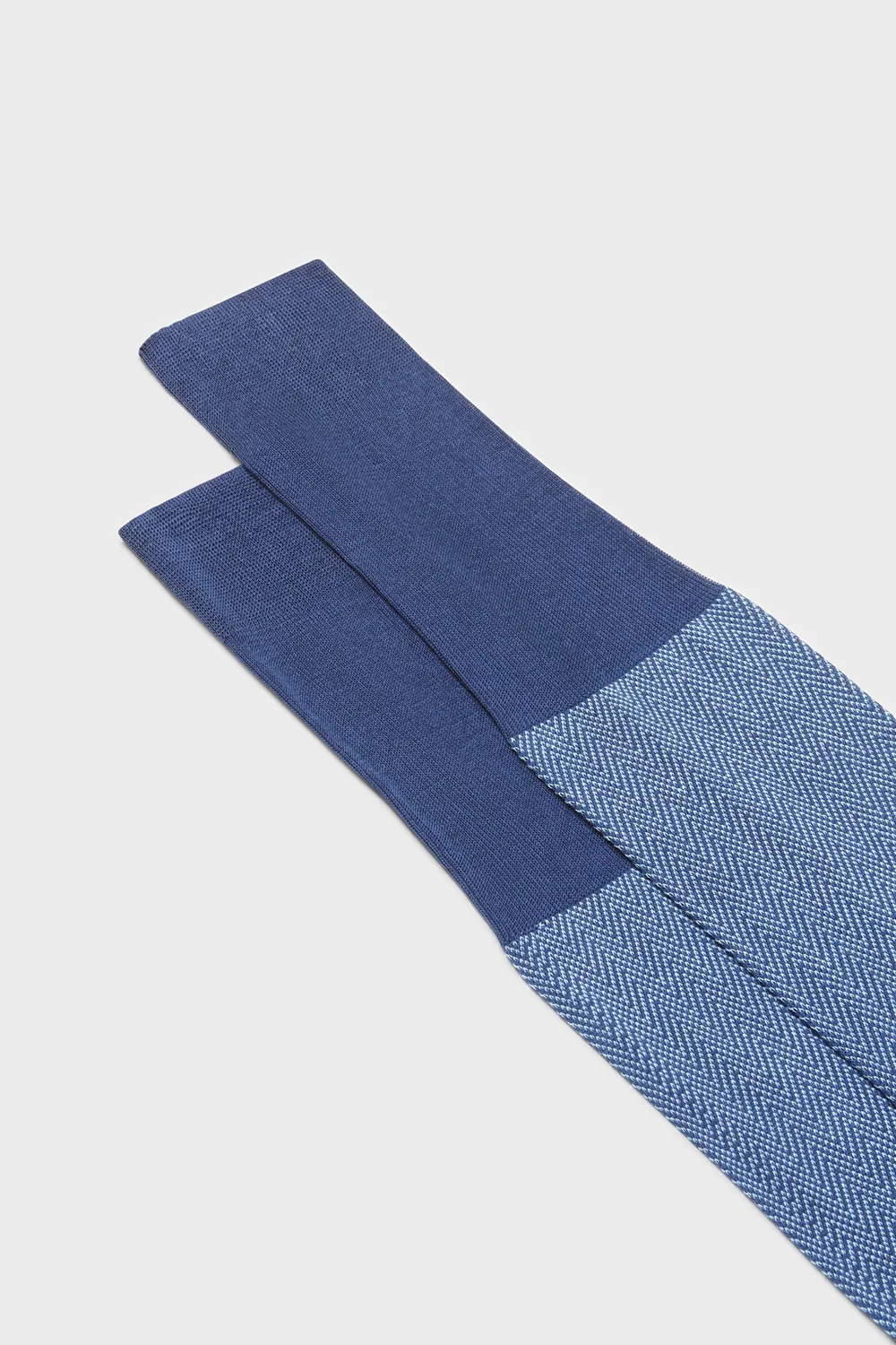 Bresciani Essentials Giulio herre strømper chevron bomuld 1 par