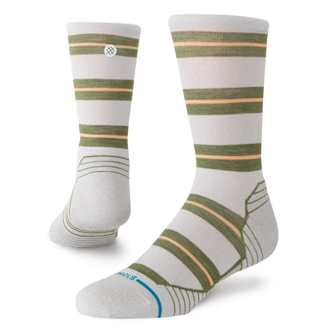 Stance Striped It Light uldstrømper grå crew