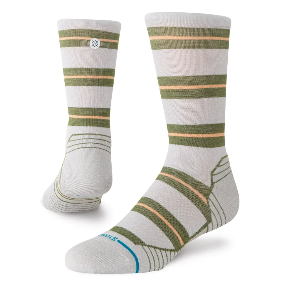 Stance Striped It Light uldstrømper grå crew