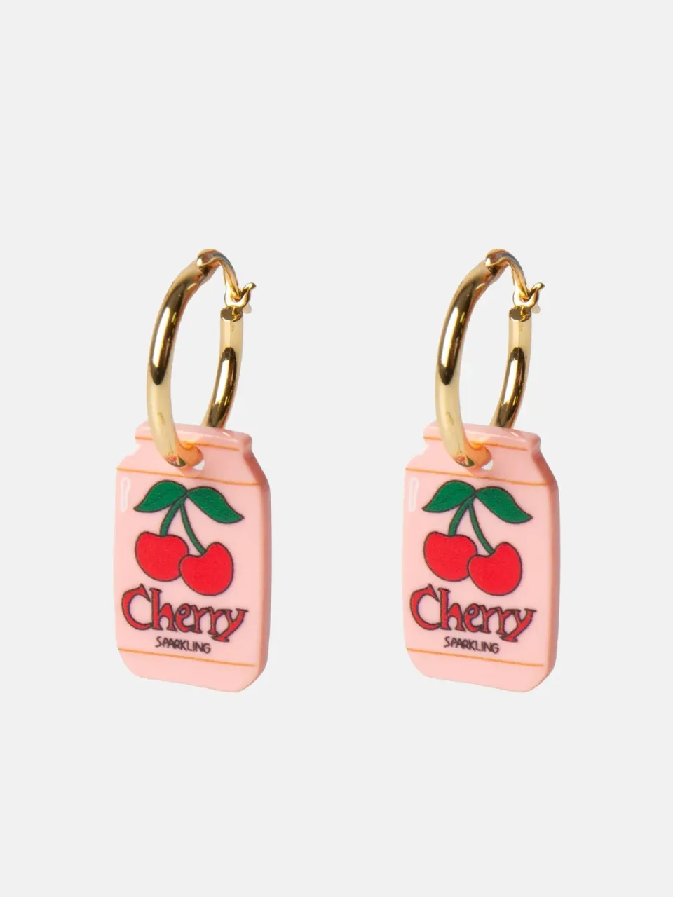 Eat My Socks Cherry Soda øreringe kirsebær