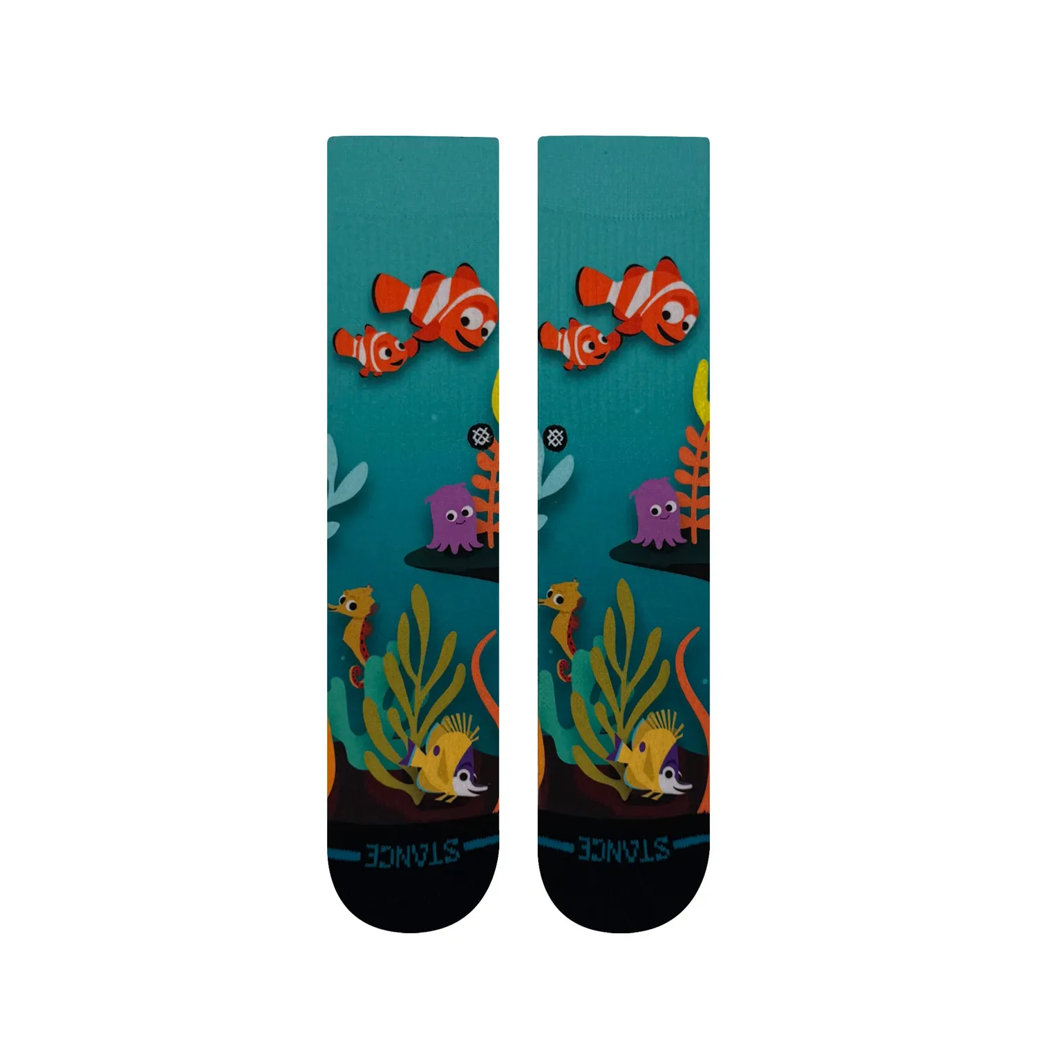 Stance Lucky Fin Kids Crew sokker blå L medium