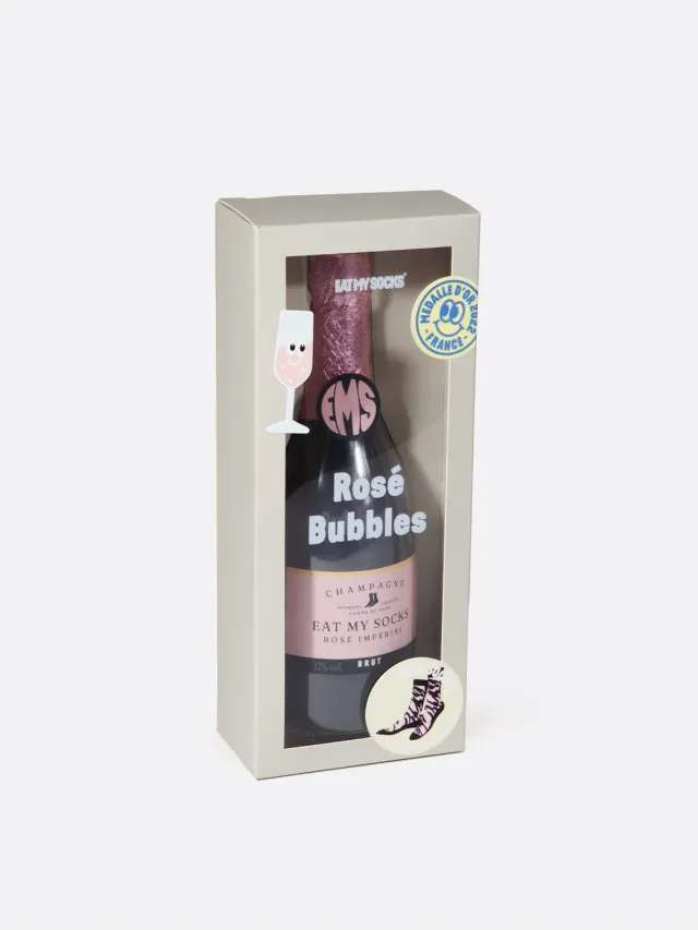 Eat My Socks Rosé Bubbles strømper fest