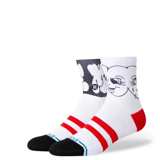 Stance Spare Me quartersokker hvid medium