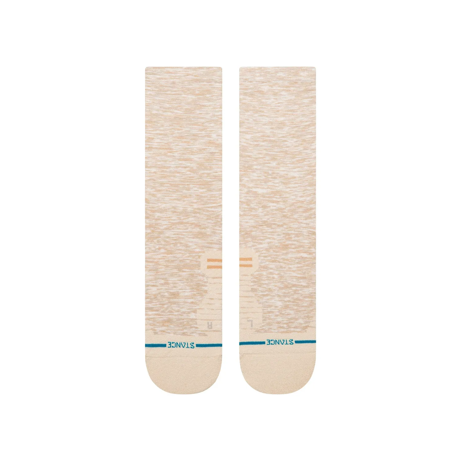 Stance Marled Light Crew sokker oatmeal løb