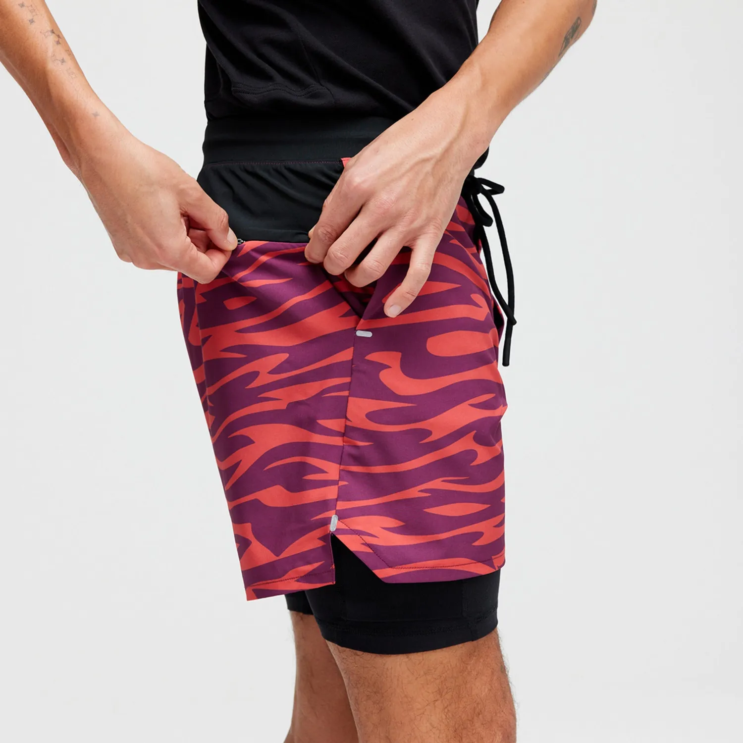 Stance Flux Performance Liner shorts lilla 4-vejs