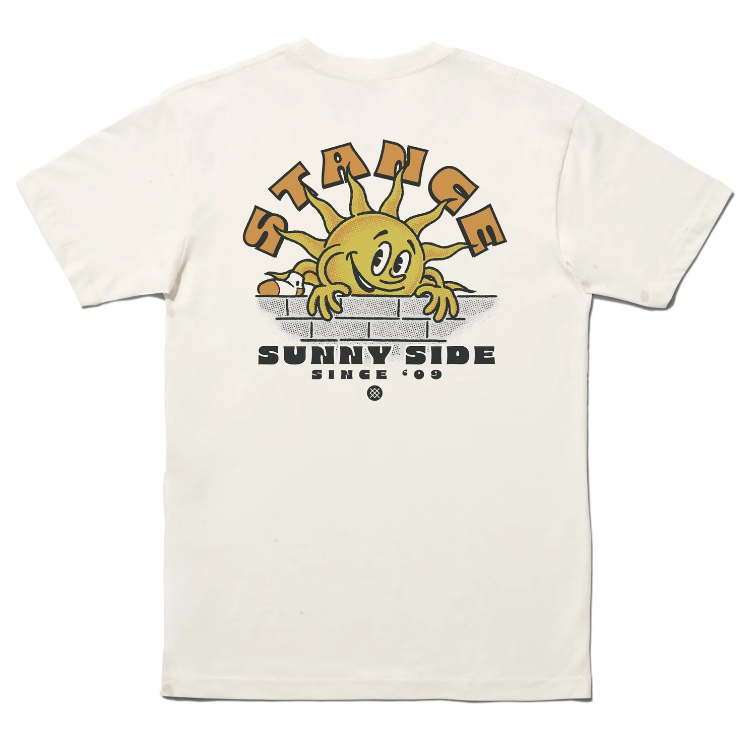 Stance Sunny Side t-shirt canvas – 100% bomuld