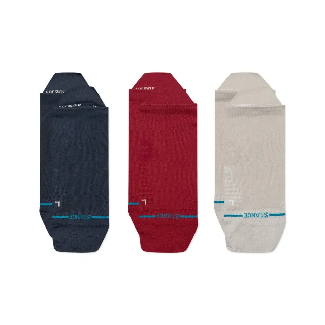 Stance Solid Ultra Light tab sokker navy 3-pak – til løb