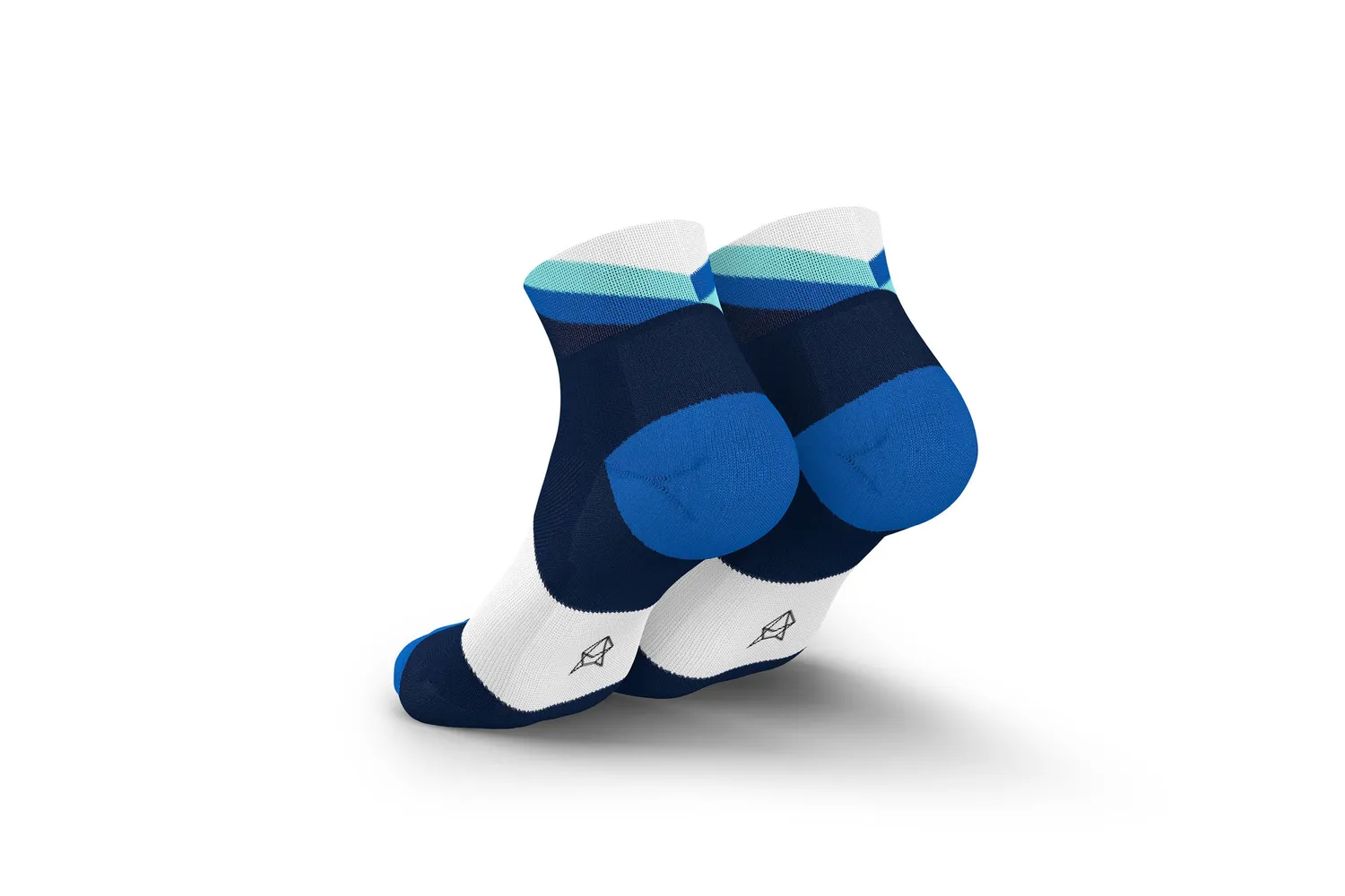 Incylence Ultralight Apex Short løbesokker navy mint ultralette