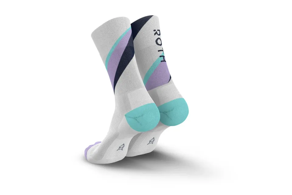 Incylence Ultralight Challenge Roth V4 løbestrømper navy purple