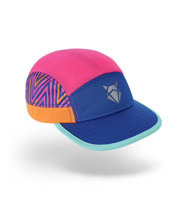 Incylence Trail Running Cap løbekasket sunset vibrance – let