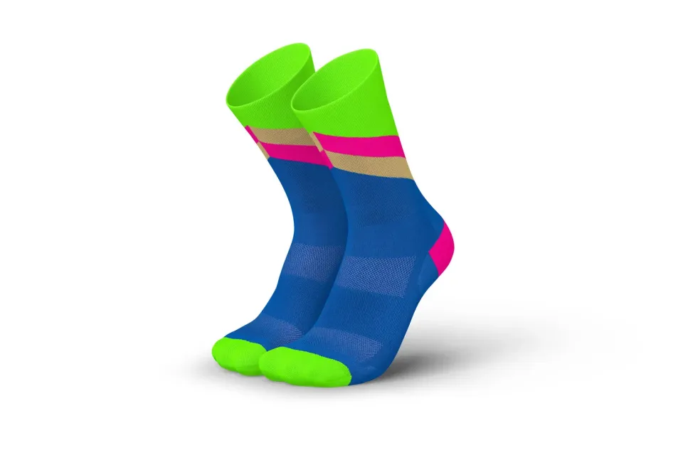 Incylence Ultralight Apex Blue Green løbestrømper lette