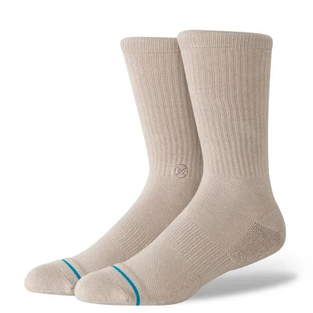 Stance Signature Crew strømper String Grey bomuld