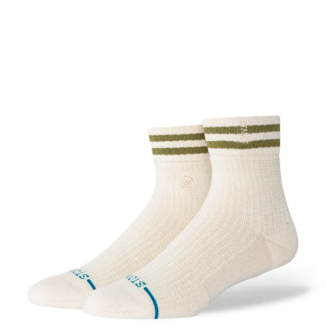 Stance Waffles N Butter quarter sokker ivory bomuld