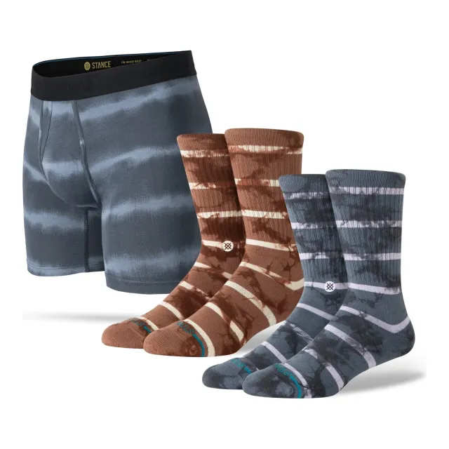 Stance Mojo boxershorts og sokker navy 3-pak blød