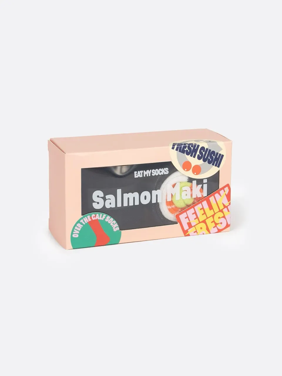 Eat My Socks Salmon Maki sokker sushi bomuld