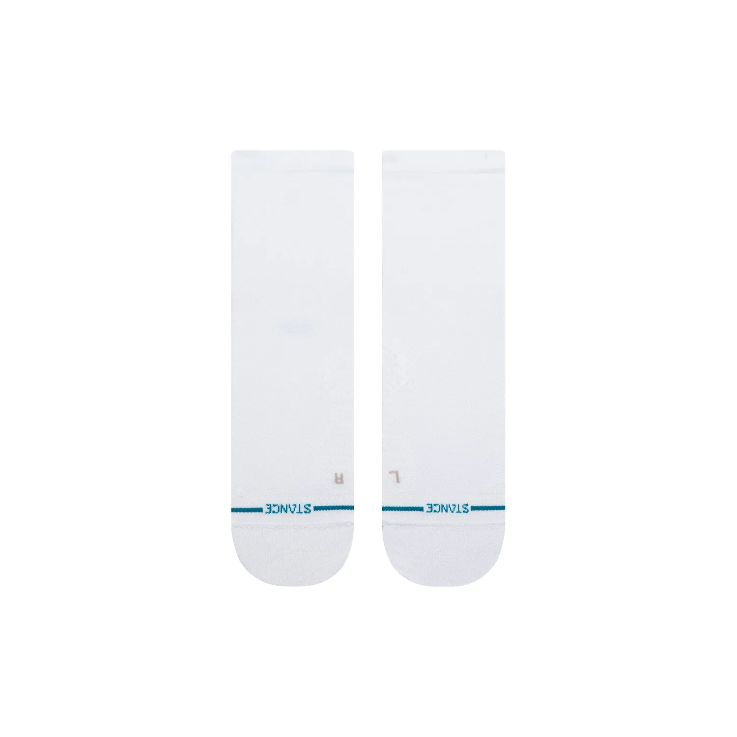 Stance Solid Ultra Light Quarter løbestrømper hvid