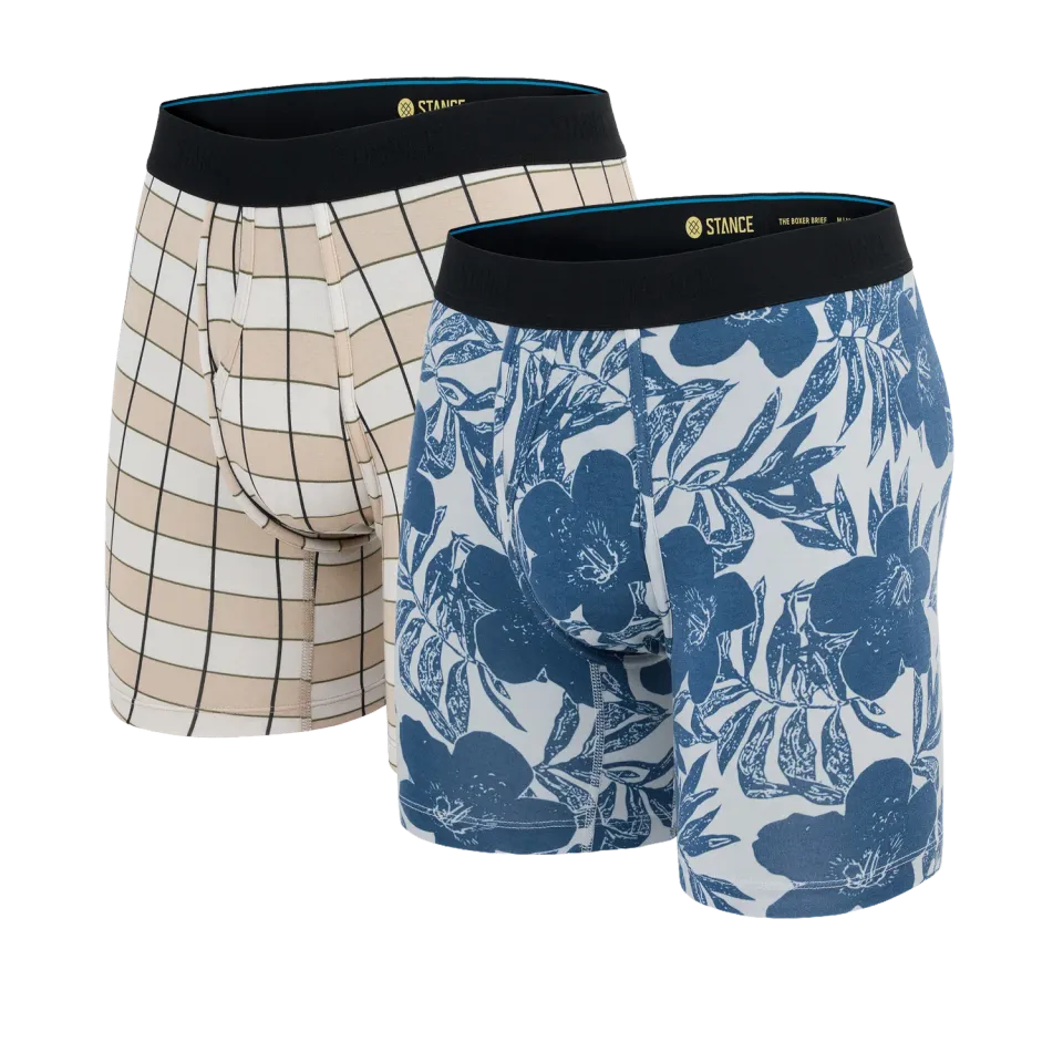 Stance Butter Blend boxer brief Navy 2-pak blød