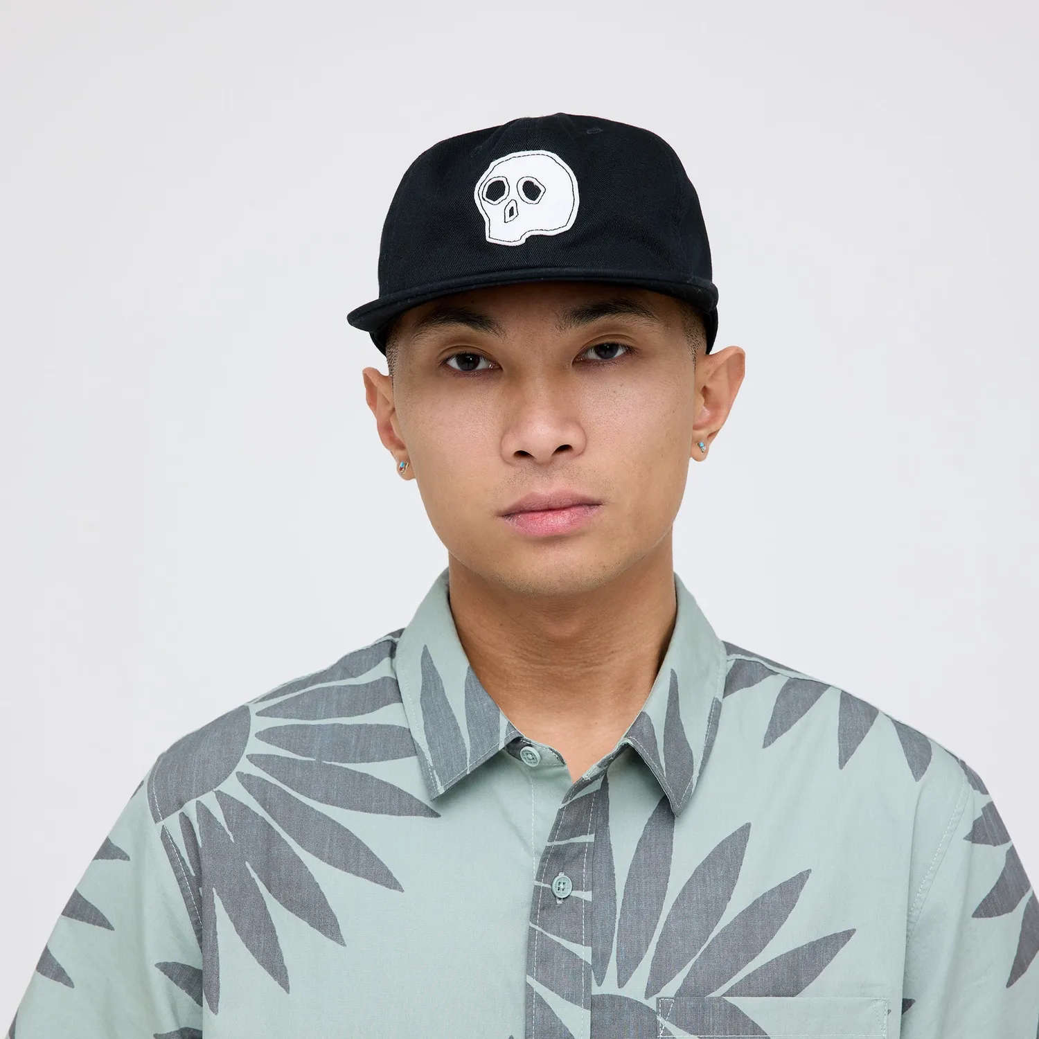 Stance Low Key Snapback kasket sort OS blød svedrem