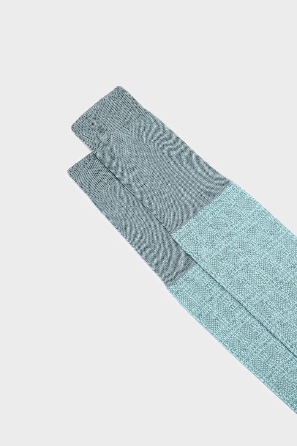 Bresciani Essentials Silvio strømper teal bomuld