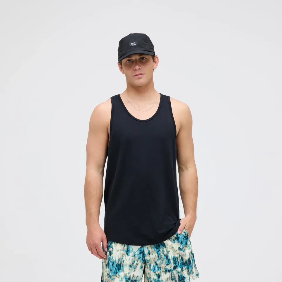 Stance Fragment 2.0 Tank top sort åndbar