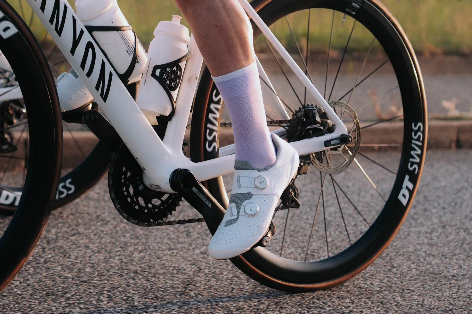 Incylence Ultralight Pure Viola cykelstrømper Dryarn