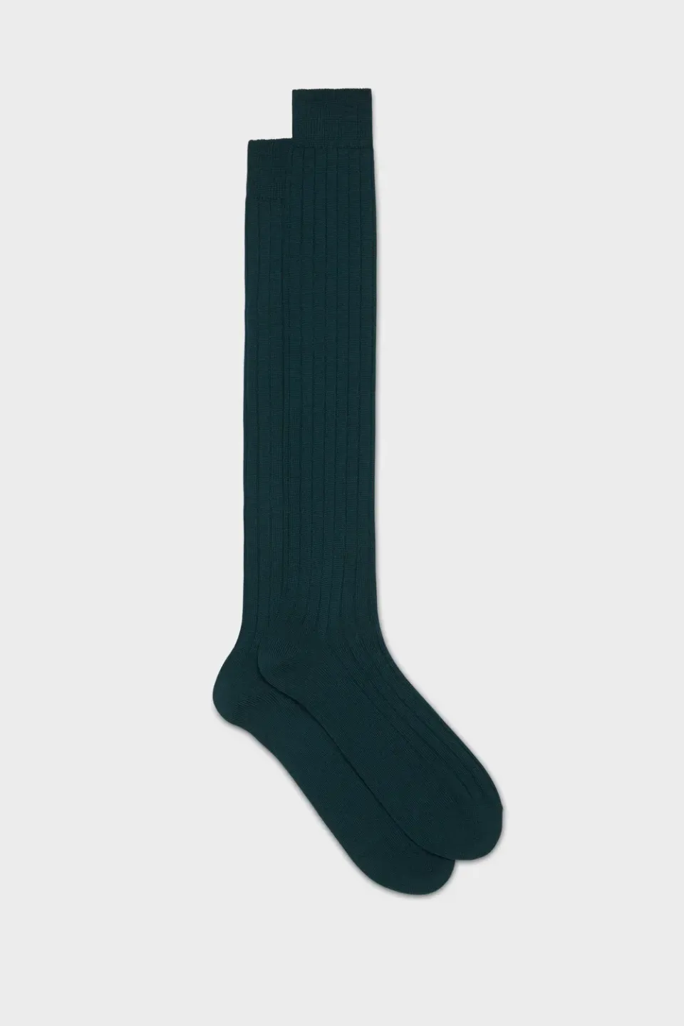 Bresciani Essentials Lupo uldsokker grøn 90% uld