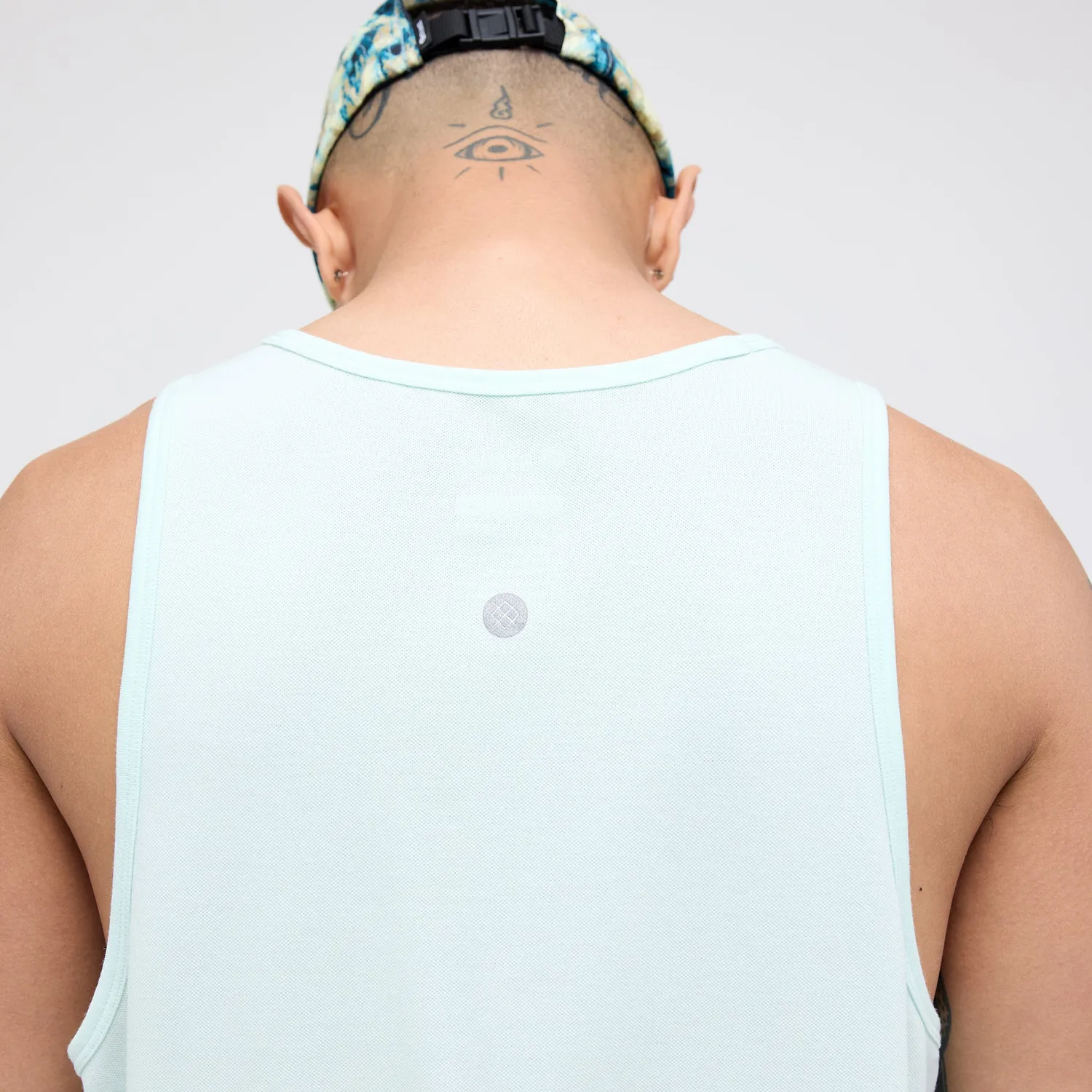 Stance Fragment 2.0 tank top isblå åndbar