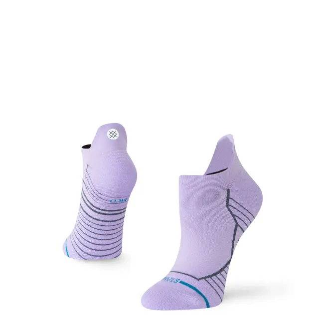 Stance Grape Light Tab løbestrømper 1 par lavender åndbar