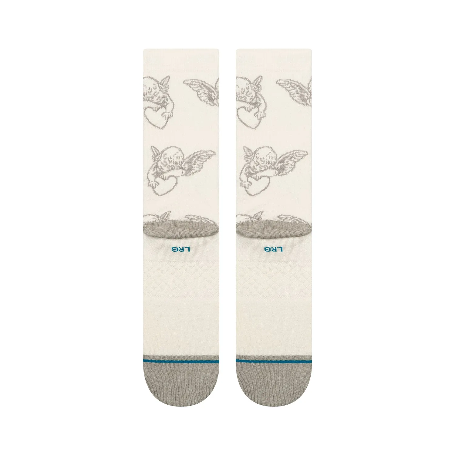 Stance Cherub Crew strømpe Canvas bomuld