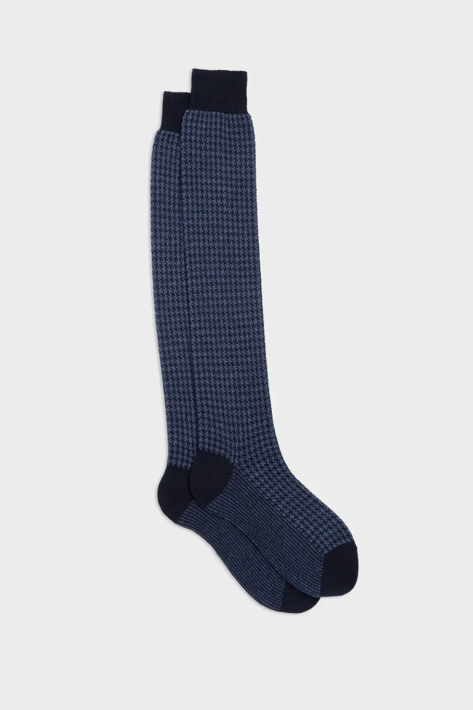Bresciani Essentials Egon strømper uld cashmere blå